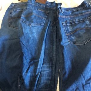 Armani exchange blue jeans